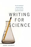 Writing for Science cover
