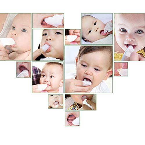 Serlife Baby Teeth Soft Gauze Infant Finger Clean Oral Toothbrush