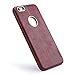 5s Case,iPhone 5S Case Slim ,High-grade Leather Soft Simple Cover Case for Apple iPhone5s/ 5SE-Brown