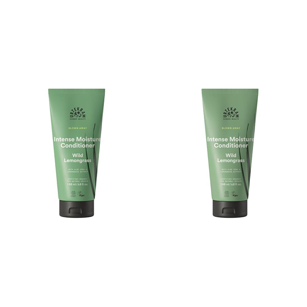 Urtekram Hand Cream - Wild Lemongrass - All Skin Types - 75 ml, Vegan, Organic, Moisturizing, Natural Origin (Pack of 2)