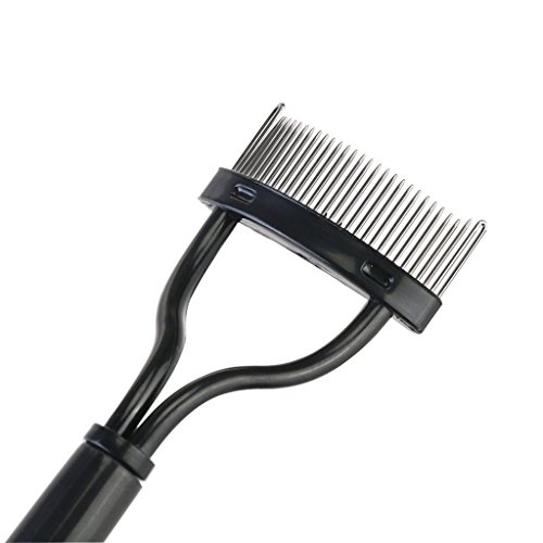 Eyelash Comb Curler Eyebrow Brush MSQ Eyelash Eye Brow Definer With Comb Cover Cosmetic Brush Arc Designed Mascara Applicator Tool
