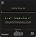 D'Addario Electric Guitar Strings, NYXL Nickel Plated, NYXL1156, Medium Top/Extra Heavy Bottom Gauge 11-56, 6-String Set, Pack of 1