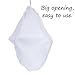 6 Pack - Cold Brew Coffee Filter, Nut Milk Bag-12x12 Inches - iAesthete Reusable Food Grade Pure Cotton Filter Multiple Usage Juice Filter