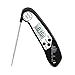 GUSO Instant Read Thermometer Digital Electronic Food Thermometer Barbecue Meat Thermometer with Collapsible Internal Probe for Grill Cooking Meat Kitchen Candy ,Accurate Internal Temperature