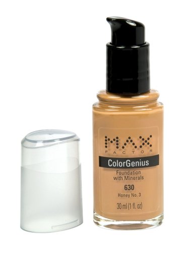 Max Factor ColorGenius Foundation, Honey No 3 630, 1-Ounce Packages (Pack of 2)