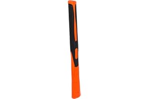 Yardenfun Fiber-Reinforced Rubber Coated Hammer Handle 36cm, Vibration-Resistant Non-Slip Replacement Handle for Sledge and E