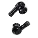 Pevor 2PCS Aluminum Motorcycle Tire Valve Stem 90 Degree Angle Wheel Tire Stem Tubeless Valve primary
