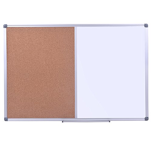 DexBoard 36 x 24 Inch Cork /Dry Erase Combo Board,