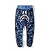Mens Sports Casual Sweat Pants Trousers Bape A Bathing Ape Shark Head Jaw Shorts