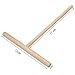 Crqes Wooden Rake Round Batter Pancake Crepe Spreader Kitchen Tool Kit DIY