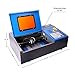 Orion Motor Tech 40W Co2 Laser Engraving Cutting Machine, Digtal Control 12