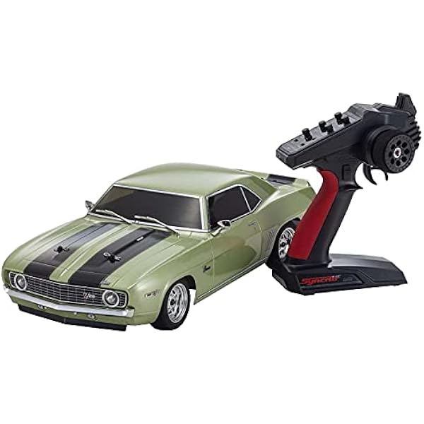 Amazon.com: Kyosho 34418T2 1/10 Fazer Mk2 Readyset with 1969 Chevy Camaro Z28 Body (Frost Green) : Toys & Games