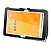 Acer Iconia One 10 B3-A20 Case,Mama Mouth PU Leather Folio 2-Folding Stand Cover with Stylus Holder for 10.1