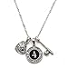 MadSportsStuff Custom Player ID Softball Necklace (#4, One Size)