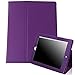 HDE Case for Original iPad 1st Generation - Slim Fit Leather Cover Stand Folio with Magnetic Closure for Apple iPad 1 (Purple)