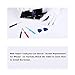 Samfix for iPhone 8 Plus Screen Replacement White 5.5'' LCD Display Digitizer 3D Touch Screen A1864 A1897 A1898 with Repair Tools and Tempered Glass Screen Protector