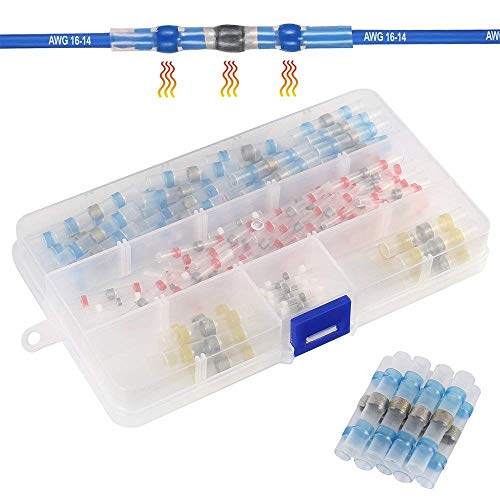 Solder Seal Wire Connectors 120 | Fast, Easy and Effective Waterproof Electrical Connectors | No Solder | Heat Gun Included | Repair Your Car, Speakers, Lights With Long Lasting Connections - Thumbnail 6