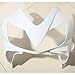 XFMT Motorcycle White Unpainted ABS Plastic Fairing Cowl Bodywork Set Compatible with Honda CBR600F4I CBR 600 F4I 2001 2002 2003