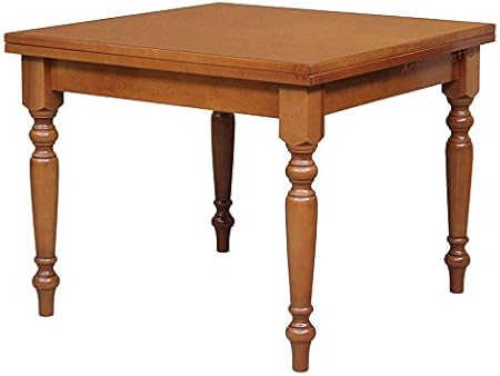 Arteferretto Table Carree Extensible 100 200 Cm Amazon Fr Cuisine Maison