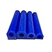 NIUPIKA Carving Wax Ring Tube for Making Rings Mold Hard Wax Blank Large Flat Side Tube Blue Color (All)
