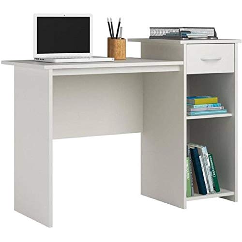 Mainstays Student Desk, Black (6 Cube Storage Desk, White) Pricepulse