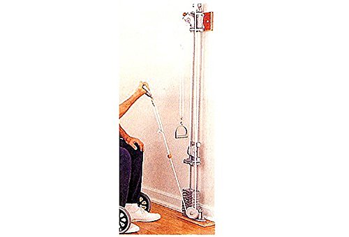 CanDo 10-0668 Chest Weight Pulley System, One Tower, Dual Handle, Lower/Mid, 5 x 2.2 lb