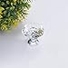 KES Cabinet Knobs 25 Pack Crystal Glass Dresser Drawer Knobs Diamond Shape Hand Pull for Home Kitchen Bathroom Cupboard, HCK700-P25