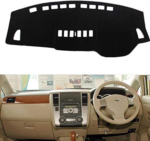 FANGPAN For Nissan Versa Tiida C11 2007 2008 2009 2010 2011, Car Dashboard Cover Dashmat Mat Pad Sun Shade Instrument Carpet Accessories