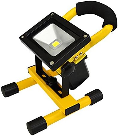 tri products LED 10W Rechargeable Cordless Mobile Portable Work Site Flood Light Camping Fishing