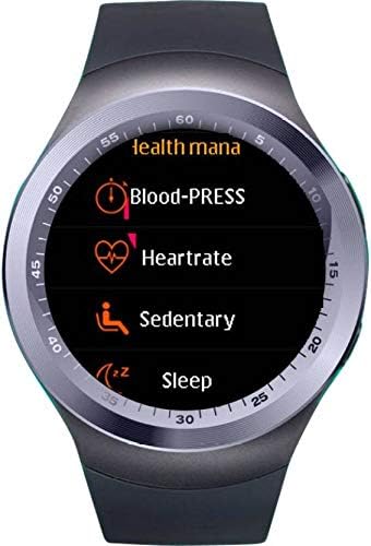 Frizzer Y1 Touch Screen Bluetooth Smart Watch with SIM Card Slot Watch Phone with Apps Like Facebook, Whatsapp, Wechat, Pedometer Compatible with All Android,iOS & Windows Device (Assorted Colour)