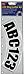 Taylor Made Life Ring Lettering Kit for buoys, Contains four of each 2
