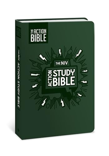 The NIV Action Study Bible, Leathersoft, Forest, Full Color (Action Bible Series)