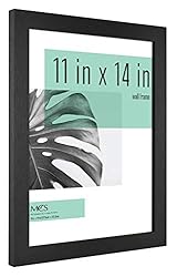 MCS Studio Gallery Frame, Black Woodgrain, 11 x 14