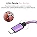 Galaxy S9 Charger, Benicabe (2-Pack 3FT) USB Type C Samsung Adaptive Fast Charging Cable Nylon Braided Cord for Samsung Galaxy S9 Plus, S8/S8 Plus, Note 8, Note 9 and More(Lilac Purple)