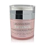 Retinol Anti-Aging & Anti-Wrinkle Moisturizer Cream for Face and Eye Area - With 2.5% Retinol, Hyaluronic Acid, Vitamin E & B5, Best Day and Night, Whole-Food, Anti-Wrinkle, Anti-Aging Cream, 1.7 Oz