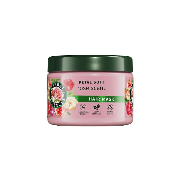 Douceur Maske, Duft, Rose, 500 ml, hilft, das Haar seidig und hydratisiert zu Machen, Mischung aus Inhaltsstoffen natürlichen Ursprungs und Rosenessenz, vegan und Nicht an Tieren