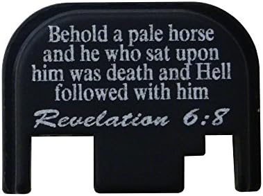 Revelation 6:8 Slide Cover Plate for Glock