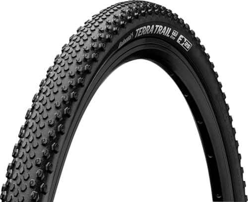 Continental Unisex Adulto Pneu Souple 700X40 (40-622) Terra Trial Perf. T.Ready Morbido E25 Bicicletta, Nero, 700X40C