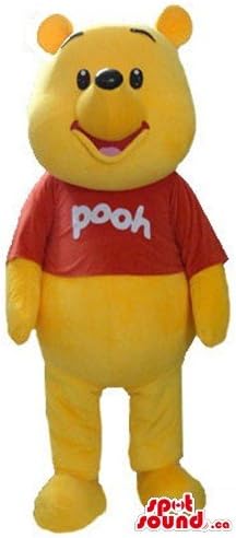 Amazon くまのプーさんクマの漫画のキャラクターをマスコットカナダの衣装仮装をspotsound コスプレ 仮装 通販