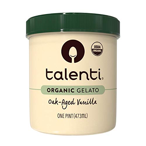 Talenti Organic Oak-Aged Vanilla, 16 oz (frozen)