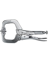 Irwin Vise Grip Original Locking C-Clamp with Swivel Pads (2" 50mm Clamping Gap)