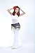 Women Chiffon Dangling Gold Coins Belly Dance Hip Skirt Scarf Wrap Belt (Gold Coin, Black)