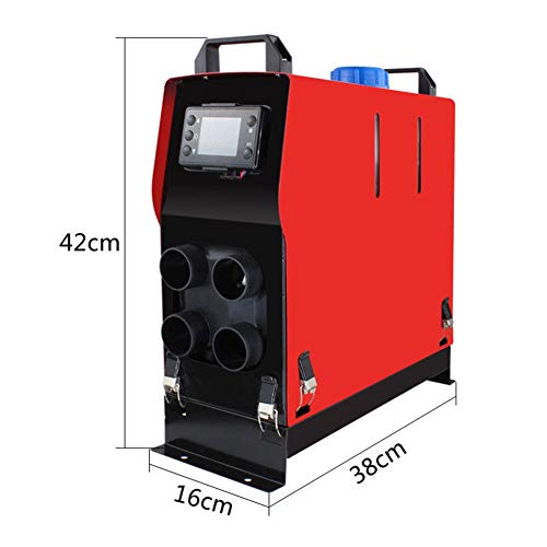 S WIDEN ELECTRIC 12V Air Diesel Heater, 5000W 4 Holes LCD Monitor Real-time Monitoring Parking Heater for Trucks Boats Bus Car All Kinds of Vehicles - Thumbnail 7