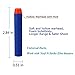 AMOSTING Refill Darts 100PCS Bullet for Nerf N Elite Zombie Strike Rebelle-Blue