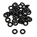 uxcell 50 x Black Nitrile Rubber O Ring Grommets Seal Washer 5mm x 11mm x 3mm