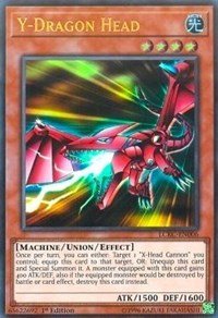 Y-Dragon Head - LCKC-EN006 - Ultra Rare - 1st Edition - Legendary Collection Kaiba Mega Pack (1st Edition)