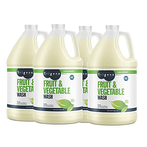 Origenz Natural Fruit and Vegetable Wash, Produce Cleaner (Concentrate