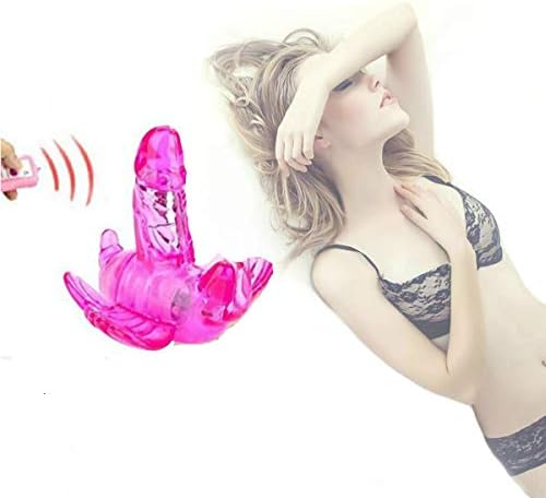 Wireless Control Butterfly Vib and rator Toys, Whisper Quiet, Waterproof, Neck Shoulder Back Body Massage, Sports Recovery & Muscle Aches