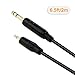 CableCreation 1/8 to 1/4 Stereo Cable 6.5ft, 6.35mm 1/4