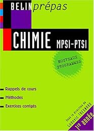 Chimie, MPSI-PTSI